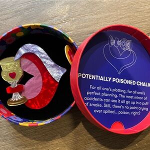Erstwilder Potentially Poisoned Chalice collectible brooch in original box